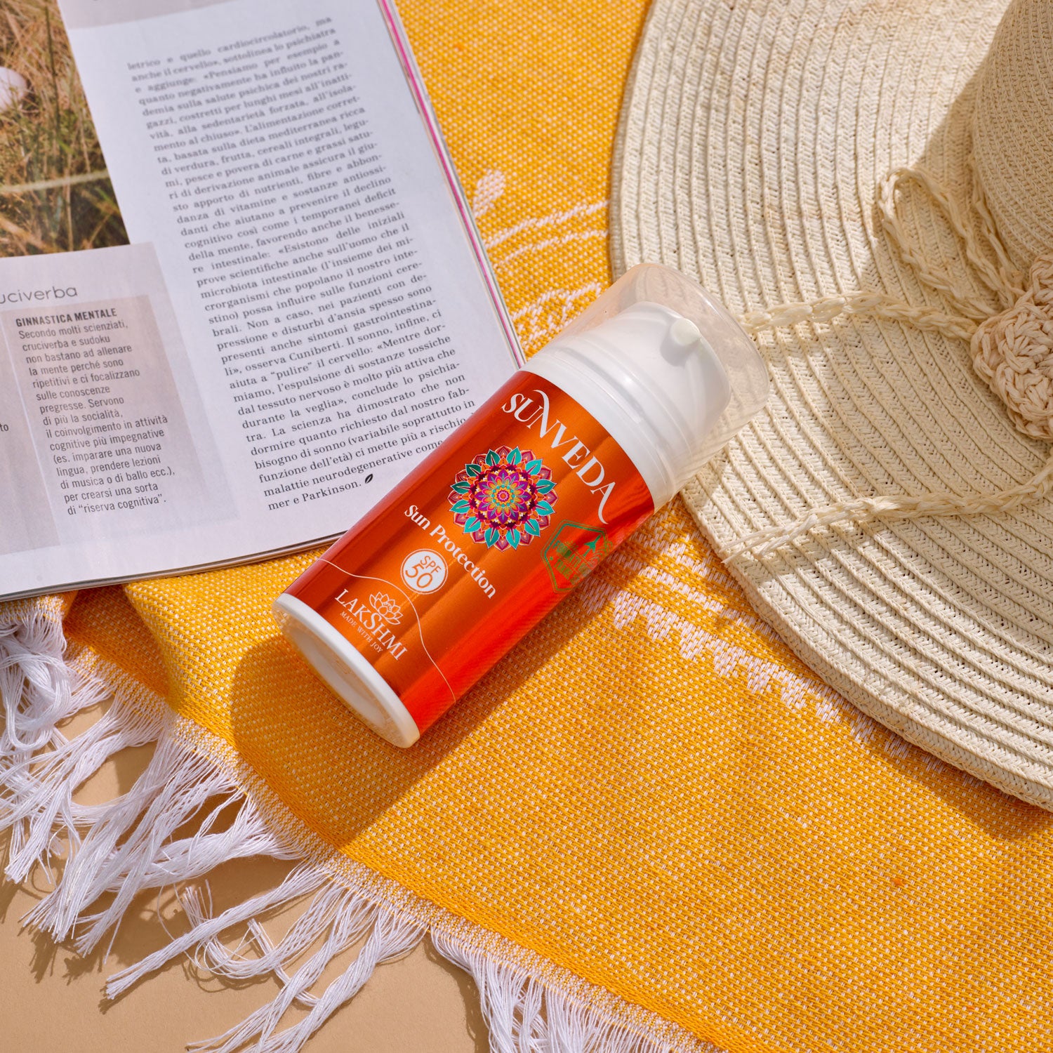 Sunveda Sun Protection 50 - Protezione alta con estratto di olio di mandorla